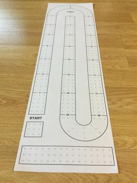 printable cribbage board hole patterns